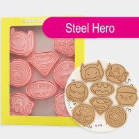 8Pcs/set Anime Cookie Cutter Biscuit Cutter 3D Cartoon Biscuit Molds Baking Tools Party DIY Decoration Kitchen Tools Accessories Bread Cake  Cookie Ac