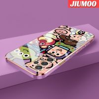 JIUMOO เคสปลอกสำหรับ Samsung Galaxy A52 4G A52 5G A52s 5G เคสการ์ตูนทอยสตอรี่ลายดีไซน์ใหม่แฟชั่นบางนุ่มหรูหราเคสโทรศัพท์กันกระแทกเคสป้องกันเลนส์กล้องคลุมทั้งหมด