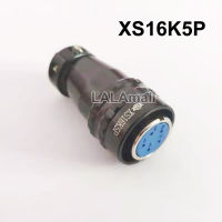 1pc XS16K5P 5P Round Connector Aviation Plug and Socket XS16 - 5 Core Plug-in Copper