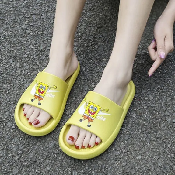 NEW FASHIONABLE SPONGEBOB SANDALS SLIP ON FOR WOMEN | Lazada PH