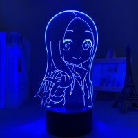 ✹✠ Anime Led Light Teasing Master Takagi San for Childrens Bedroom Decoration Lighting Birthday Gift Room Decor Manga 3d Lamp