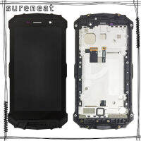 หน้าจอสัมผัสหน้าจอ LCD จอแสดงผล LCD สำหรับ Doogee S60 Digitizer Assembly พร้อมกรอบอะไหล่