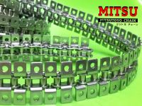 MITSU โซ่35-K1-SS สแตนเลสติดปีก2ข้างทุกข้อ มิตซู ROLLER CHAIN SS304 (JAPAN)  /1กล่อง =10ฟุต