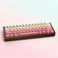 Qing Hong Rainbow Keycaps Top Side Backlit Keycaps PBT Dye Subbed OEM Profile Keycap For 68 84 87 104 MX1.0 6.0 8.0