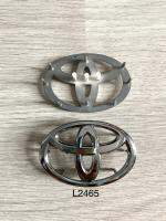 โลโก้พวงมาลัย โลโก้แป้นแตรTOYOTA ขนาด 6.5x4.5cm. ราคาต่อชิ้น