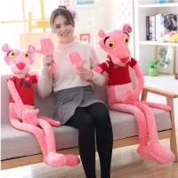 ตุ๊กตา Pink Panther ที่นิยมในโลกออนไลน์ T เสื้อสเวตเตอร์รุ่น Pink Panther ตุ๊กตาของเล่น Aujier