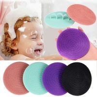 Washing Scrubber Scalp Massager Silicone Bristles Hygienic Exfoliating Handheld Brushes