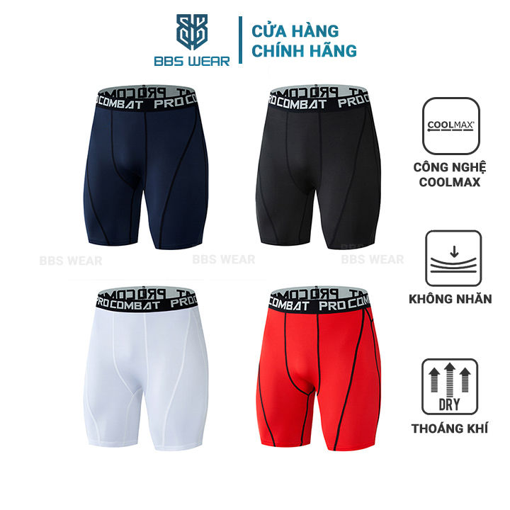 Combat - Quần Legging 1/2 Nam - 2023QD11 THE NOOB