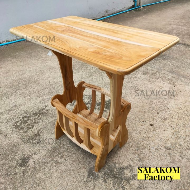 slk-โต๊ะไม้สักไม้-ชั้นสีดาไม้สัก-สี่เหลี่ยม-60-40-สูง-60-ซม-ก-ย-ส-ชั้นวางข้างเตียง-ชั้นหัวเตียง-ยังไม่ทำสี