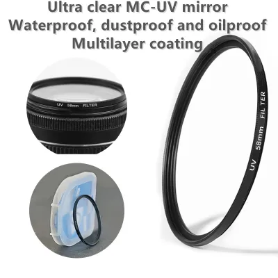 Walkingway Camera Pro Mist Filter Soft Focus Lens Filter 52/55/58/62/67/72/77/82mm Dreamy Hazy Diffuser for Digital DSLR Camera