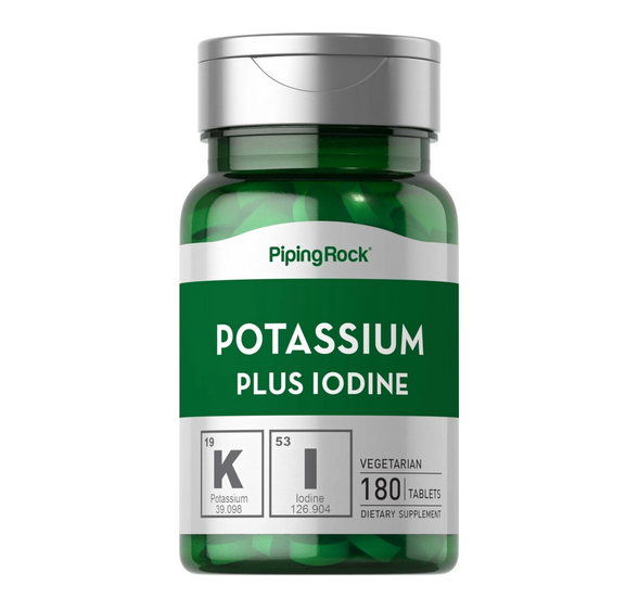 Potassium Plus Iodine, 180 Tablets | Lazada