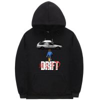 Japanese Anime Drift AE86 Initial D Graphic Hoodie Mens Oversized Cotton Sweatshirt Men Manga Casual Loose Hoodies Size XS-4XL