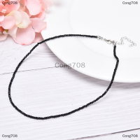 Cong708 เสน่ห์ผู้หญิงสีดำคริสตัลกระดูกงู Choker สร้อยคอจี้พรรคเครื่องประดับของขวัญ