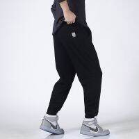 Mens Sweatpants autumn winter plus cotton thick trousers running fitness leisure training quick-drying outdoor jogging sport