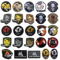 FOXHOUND DOGE HOUND Patch SPECIAL GROUP Metal Gear FORCE Badge For Backpack Jackets Military Patches for Clothing Sewing Clothes Adhesives Tape