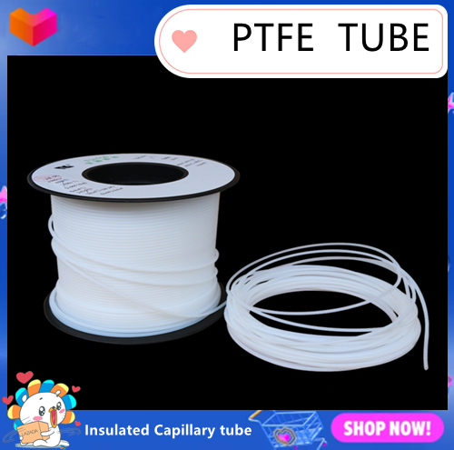 5m Length 3/8'' OD 9.53mm ID 6.35mm PTFE Tubing Tube Pipe hose 