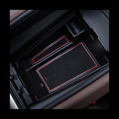 huawe Car Armrest Box Storage Box Case Tray for BMW 2019 2020 2021 X5 G05 X6 G06 X7 G07 Auto Arm Rest Container Organizer