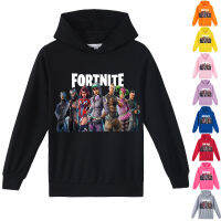 Fortnites ฤดูใบไม้ผลิและฤดูใบไม้ร่วง65% Cotton + โพลีเอสเตอร์35% เส้นใย Sweatshirt 9สีเสื้อผ้าเด็กเกาหลีเสื้อฮู้ดอนิเมะเด็กหญิงเด็กชายแขนยาว0000