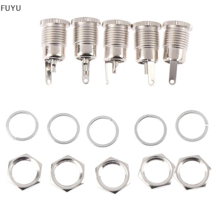 fuyu-5pcs-dc099-5-5-2-5มม-dc-power-jack-socket-ขั้วต่อปลั๊กตัวเมีย