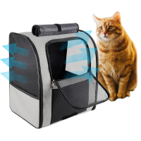 s Outgoing Carry Backpack Cats Double Shoulderag Bag Cat Bag Cat Carrier Bag Travel Breathable Puppy Backpack