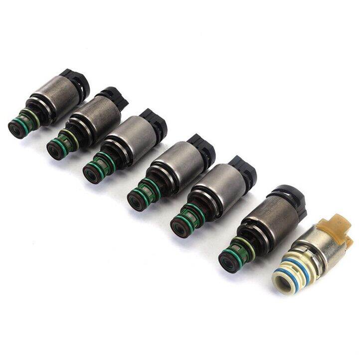 1 7Pcs For FORD F150 / MUSTANG Transmission Solenoids Kit 6R60 6R80 Transmission Valve Body