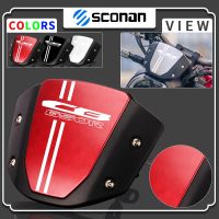 สำหรับฮอนด้า CB650R CB 650R CB 650 R กระจกรถจักรยานยนต์กระจกบังลมหน้าจอด้านหน้าอุปกรณ์เสริมมอเตอร์ไซค์ที่เบนทางลม