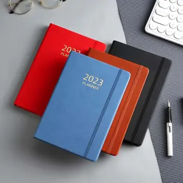A7 Mini Notebook 2023 365 Days Portable Pocket Notepad Daily Weekly Agenda  Planner Notebooks Stationery Office School Supplies