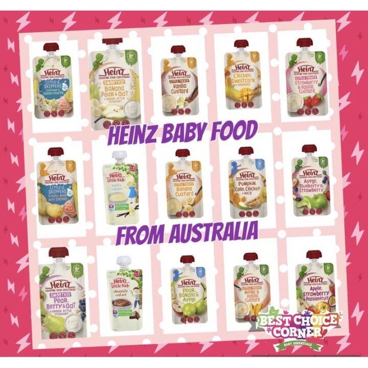 New Heinz Baby Food 120g Lazada PH