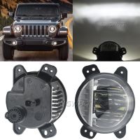 New Style LED Fog Lights For Jeep Wrangler 2017 - 2022 With Plastic Bumper Relector LED Fog Lamp