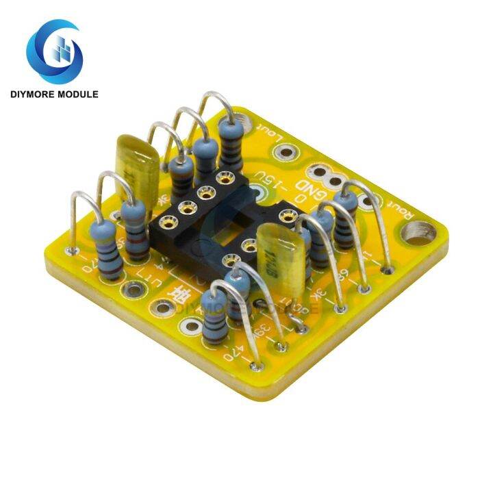 Dual OP Amp Board Preamp PCB for NE5532/OPA2134/OPA2604/AD826 Lazada