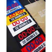 【New】เสื้อยืดแขนสั้นแถบอก งานปัก งานป้าย CCOO ( S M L XL ) No.37