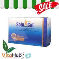 Solucal เสริมอาหาร แคลเซียม คอลลาเจน ไฮโดนไลเซท วิตามินดี 3 บรรจุ 5.5กรัมx30ซอง