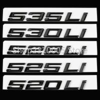 NEW Black 518d 520d 523d 525d 530d 535d 540d 545d 550d 520i 525i 530i 535i 545i 550i 540Li Car Trunk Nameplate Emblem Logo for BMW 5