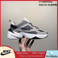 Hot Sale 【Original】 ΝΙΚΕ W- m- n- s- M- 2 K- Teikno- Breathable Fashion Running Shoes Cushion Shock Absorption Men And Women Sports Shoes Black Grey