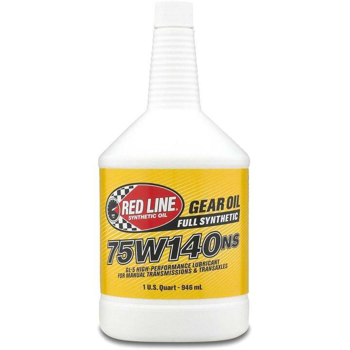 RED LINE REDLINE 75W140 NS GL5 Gear Oil / Transmission Oil (946ml) Lazada