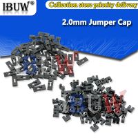 100PCS 2.0mm jumper cap opening short long cap black connecting pin spacing 2.0mm WATTY Electronics