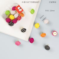 20pcs dot cloth Push Pins Thumb Thumbtack Board Pins Drawing Photo Wall Studs Office School Supplies Clips Pins Tacks