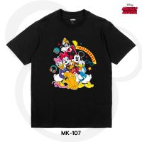 เสื้อยืดการ์ตูน มิกกี้เมาส์ ลิขสิทธ์แท้ DISNEY  (MK-107)S-5XL