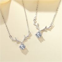 s925 Dear Necklace สร้อยคอเงินแท้  สวยน่ารัก ประดับด้วย Cubic Zirconia (CZ) ใส่สบาย เป็นมิตรกับผิว