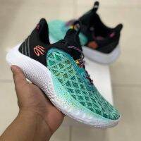 HOT 【Original】 UA* Curry* 9 NEW COLORWAY Basketball Shoes Breathable Fashion Shock Absorption Sports Sneakers Black Green{Limited Time Offer}