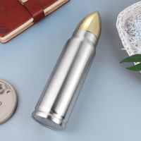 Creative 304 Stainless Steel Bullet Cup Thermos Cup Portable Outdoor Sports Water Bottle Military Vacuum Flask Thermal Kettle