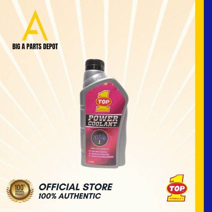 Top 1 - Long Life Radiator Power Coolant (PINK) 1 Liter (RECOMMENDED FOR  TOYOTA) | Lazada PH