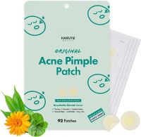 Haruto Acne Pimple Patch Original (92 patches/1pack) in 2 Sizes - Acne Patch, Hydrocolloid Dressing แผ่นดูสิว แผ่นแปะสิว