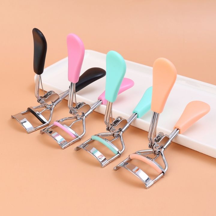 professional-eyelash-curler-stainless-colorful-steel-silicone-strip-eye-lashes-curling-clip-portable-eyelash-beauty-makeup-tool