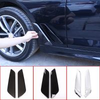 ▲◆ 2Pc For BMW 5 Series G30 2018-2021 Car Styling Piano Black Fender Side Air Vent Outlet Cover Trim Decorative Sticker Accessories