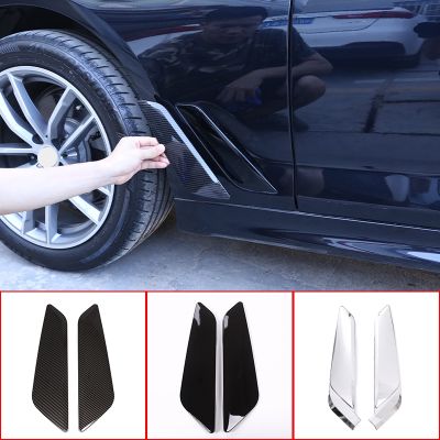 【YF】 2Pc 5 G30 2018-2021 Car Styling Side Air Vent Outlet Cover Trim Sticker Accessories