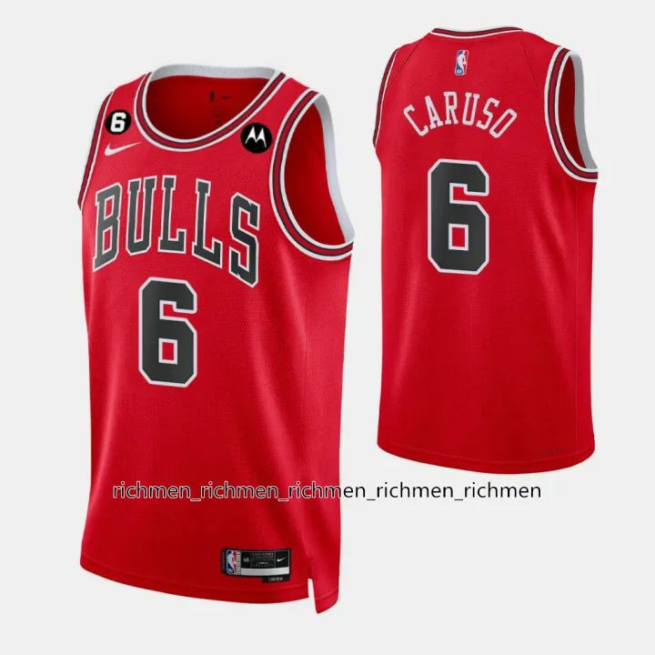 【Swingman】2022-23 Men's New Original NBA Chicago Bulls #6 Alex Caruso ...