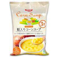 Corn Soup ซุปข้าวโพด มีเนื้อข้าวโพดผสม (มี 3 ซองย่อย)