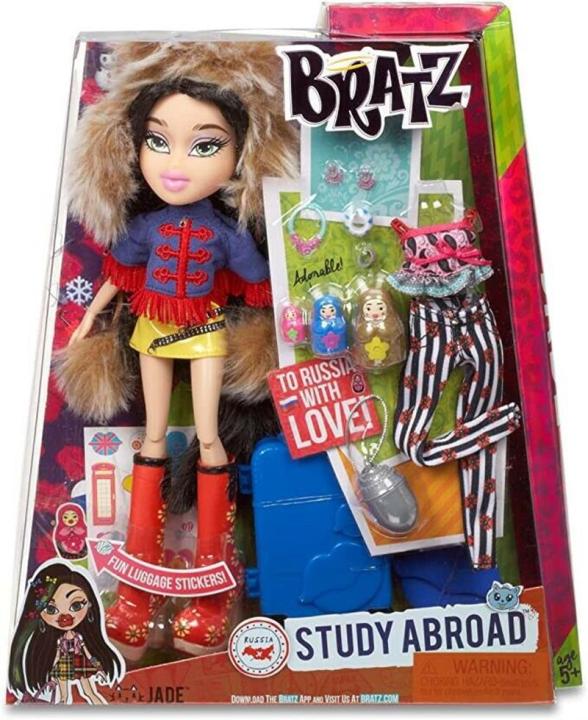 bratz-ตุ๊กตาการศึกษา-abroda-หยกสติกเกอร์กระเป๋าสนุก-cloe-อะนิเมะการ์ตูนเจ้าหญิงแต่งหน้าโมเดลการกระทำรูปจำนวนมากของขวัญของเล่น