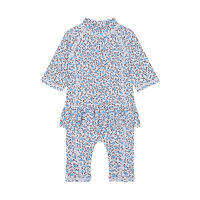 ชุดว่ายน้ำเด็กผู้หญิง Mothercare floral sunsafe suit YA177